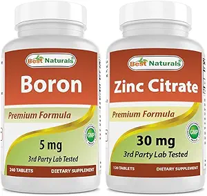 Boron 5 mg & Zinc Citrate 30 mg
