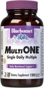 Bluebonnet Beslenme Multi One (With Iron) Sebze Capsules, Full Spectrum Multi Vitamin Tamam, B Vitaminleri, Gluten & Milk ücretsiz, kosher, 4 Ay Supply, 120 Kont Kont Kont