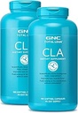 GNC Total Lean CLA | Vücut Kompozisyonu ve Lean Muscle Tone, Stimulants | Gluten Free |Twin Pack (2 x 180 Softgels)