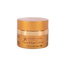 Honey Girl Organics Face & Eye Crème, USDA sertifikalı Organik Yüz Moisturizer & Under Eye Cream for Wrinkles, Dark Circles ve Puffiness w/Hydating Honey, Beeswax, Essential Oils & EVOO. 1.75oz