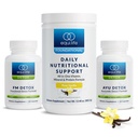 Equilife Dr. Cabral Detox, 7 Günlük Bitki Temelli Protein, Vitaminler, Amino Asitler ve Mineraller Full Body Balance, Mealchange Toz, Vegan, Gluten Free, Vanilla, 14 Hizmetler