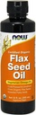 Flax Seed Oil 12 Oz ( GE'de Organik Onaylandı) - Şimdi Gıdalar