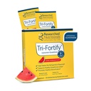 Araştırmalı Beslenme Liposomal Glutathione (450 mg) Sıvı Gel + Vitamin C - Tri-Fortify - Aid Natural Energy, Immune Support & Detox - Klinik Olarak Aborpsiyon için Araştırma, Watermelon (20 Paketler)