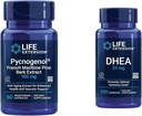 Life Extension French Maritime Pine Bark Extract with DHEA Hormone Balance - 60 Κάψουλες Pycnogenol & 100 Κάψουλες DHEA 25mg