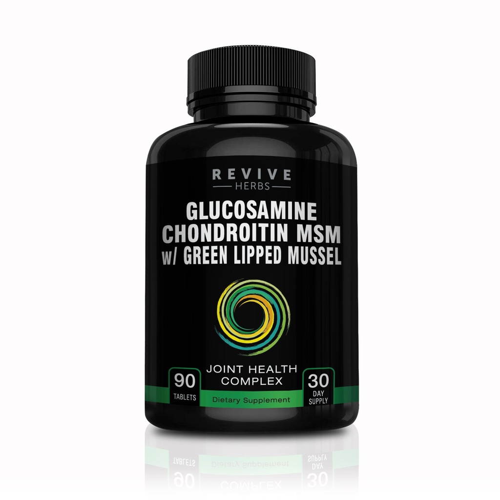 Glucosamine Chondroitin MSM Yeni Zelanda Yeşil-Lipped Mussel | Ortak Flexability, Connective Tound, Cartilage Health Health