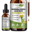 Totaria 16-in-1 Liposomal Rhodiola Rosea Tincture, Ultra Strength Rhodiola Supplement w/Ashwagandha, Saffron, Magnezyum, SAM-e, Rhodiola Rosea Ekstralama için Sıvı Öpücü, Mood, Energy
