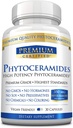 Phytoceramides 350mg from 100% Wheat -Vitamin A, C, E and D3 - Reverse Aging Skin, Replenish Moisture & Repair Skin - 100% Pure Natural - 30 Capsules - Vegan Friendly