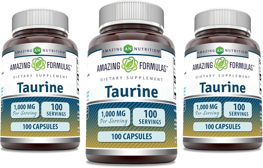 Εκπληκτικές Φόρμουλες Taurine Amino Acid συμπλήρωμα 