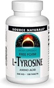 Source Naturals L- Tyrosine - Δωρεάν συμπλήρωμα Amino Acid - 100 δισκία