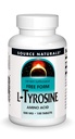 Source Naturals L-Tyrosine -Free Form Amino Acid Supplement - 100 Tablets