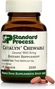 Standart Süreç Catalyn Chewable - Tüm Gıda Tabanlı Hücre İşlevleri için Destek - A, D, B6 - Aids Antioxy Activity - Non-Dairy & Non-Soy - 90 Tabletler