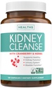 Chanca Piedra Kidney Cleanse Detox & Tamir - Herbal Liver & Kidney Cranberry Astragalus & More for Cleansing Koruyucu Destek - Vegan Non-GMO & Lab Onaylandı (4 Ay Supply)
