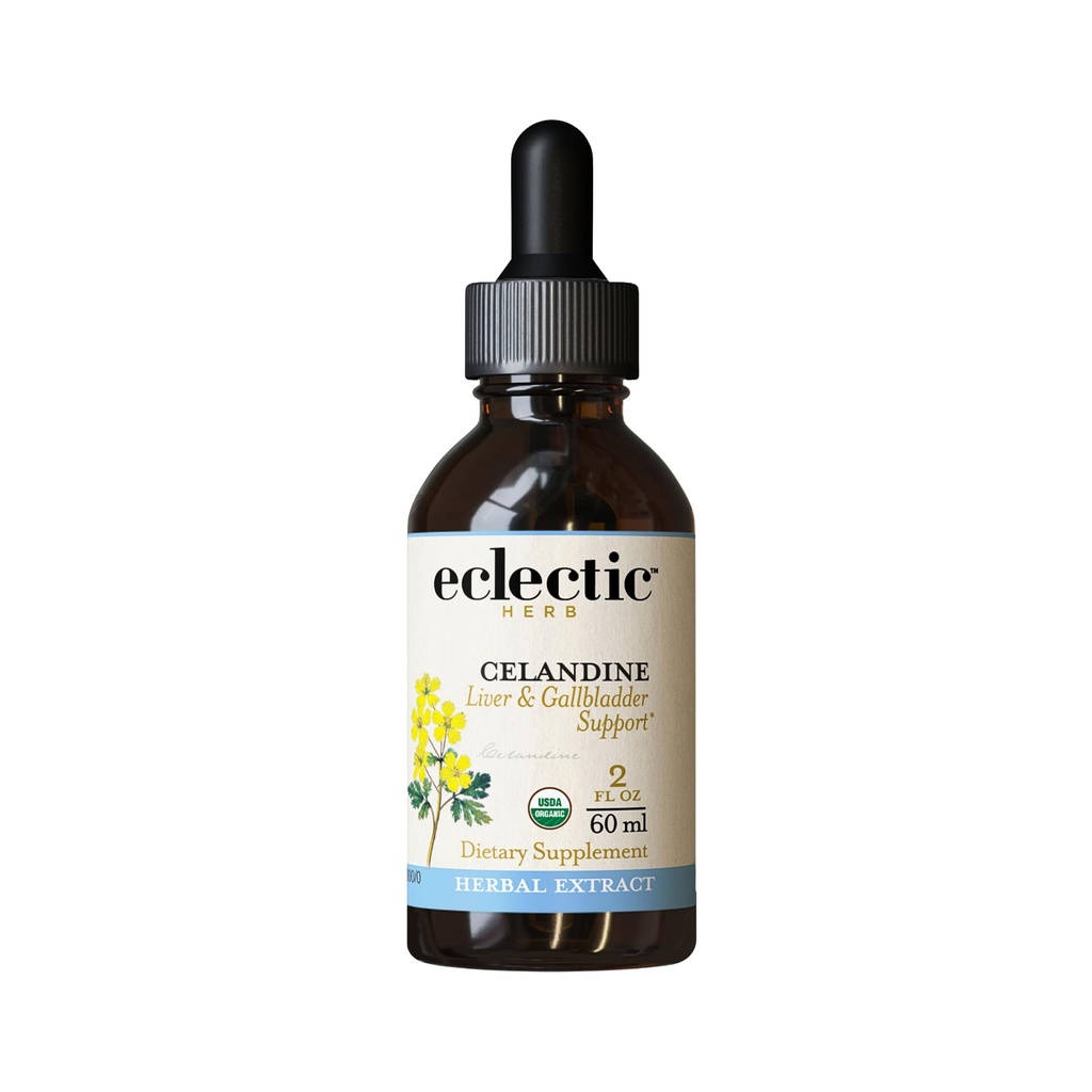 ECLECTIC INSTITUTE, Organik Celandine Extract, 2 fl oz (60 ml)