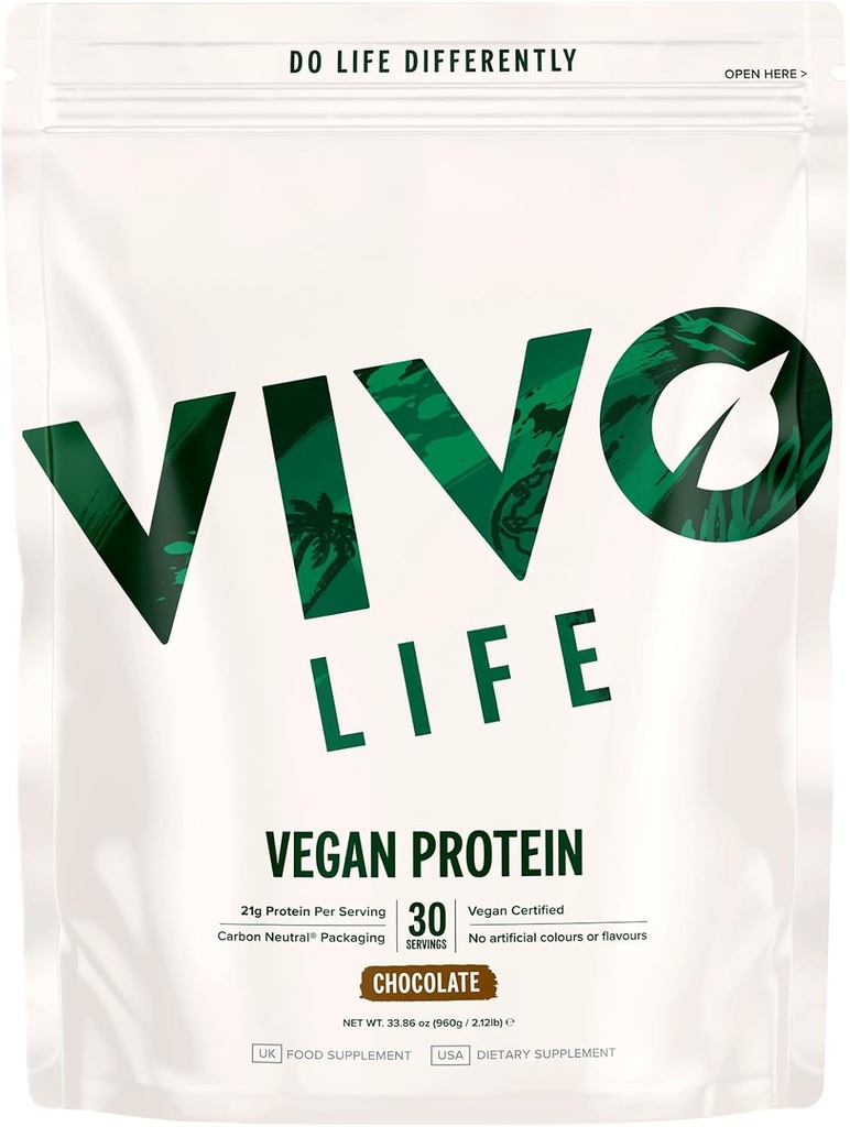 PH Vegan Protein Tozu - Scoop başına Bitki bazlı proteinin 0.7 oz, 30 Hizmet (31.7 oz) (Vanilla) (31.7 oz, Vanilla)
