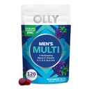 OLLY Men's Multivitamin Gummy, Immune Support, Vitamins A, C, D, E, B, Lycopene, çinko, BlackBerry, 60 Day Supply - 120 Count Count Count