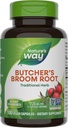 Nature's Way Butcher's Broom, Traditional Herb, 720 mg per 2Capsule Service, Non-GMO Projesi Doğrulandı, 100 Vegan Capsules (Pazar Mayıs Vary)