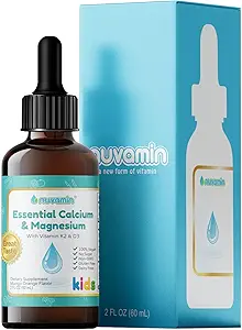 Nuvamin – Beslenme ve Magnezyum Bebek, Toddler, Çocuklar ve Yetişkinler, 2Fl.Oz (60 ml), 30 Günlük Hizmetler. Büyük Tadı - All Natural - Vegan - Superior Abors
