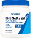 Nutricost Keto BHB Exojen Ketones 4-in-1 (30 hizmet) 12g Beta-Hydroxybutyrate (BHB) Per Servis, (Unflavored) - DWne Salts