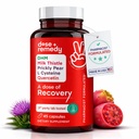 A doz Recovery|Liver Detox | USA | USDA | Hydration Support for Better Morning Recovery Asya Flush | Dihidrmyricetin DHM, Quercetin, B, Milk Thistle, Prickly Pear, | (45 Pills)