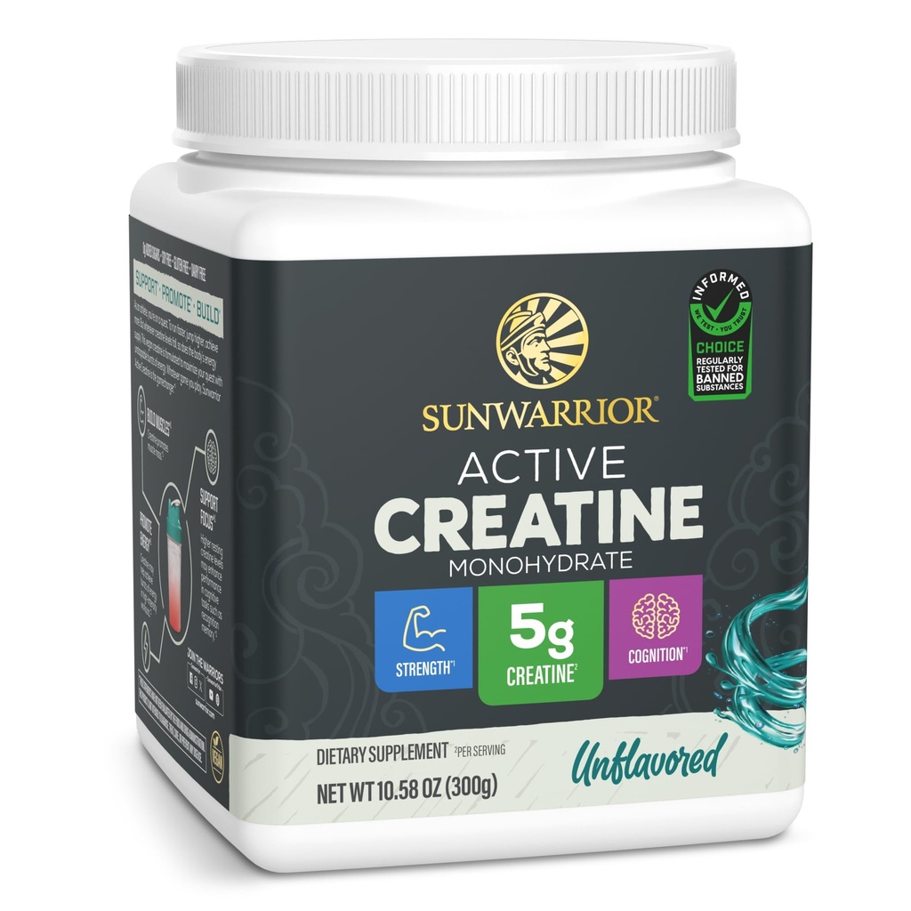 Kretine Monohidrat Toz Mikronized PreWorkout Recovery Supplement | Destek Kas Kuvvetli Eğitim Bildirgesi | Vegan & Keto Friendly Easy Mixes (60 Hizmet) Unflavored Active Tinatine