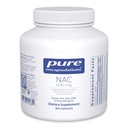 Pure Encapsulations NAC 600 mg - N- Acetyl Cysteine NAC συμπλήρωμα για την υγεία του πνεύμονα & ανοσοποιητική υποστήριξη, ηπατική υποστήριξη & αντιοξειδωτικά * - με Freeform N- Acetyl-L-Cysteine - 360 κάψουλες
