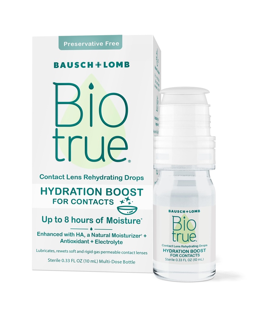 İletişim için yükseltme, Kuru Gözler için Göz Ölçeği, Preservative Free, Renees, Lanetler ve Moisturizes Lensleri, Rewetting Eye Drops, 0.33 FL Oz (Pozisyon)