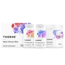 THORNE - Multi-Vitamin Elite AM & PM (180 κάψουλες) & Amino Complex (Berry, 8 Oz) Bundle - Υποστηρίζει την παραγωγή ενέργειας και την αθλητική απόδοση - Γλουτένη, γαλακτοκομικά & χωρίς σόγια
