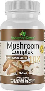 Nature Mushroom Kompleksi, 266 mg