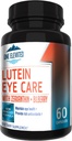Newly βελτιωμένη Super Strength Eye Care Formula - Highest Pharmaceutical Grade Lutein, Zeaxanthin, Bilberry - Σπουδαιότερη βιοδιαθεσιμότητα – Πλούσια Αντιοξειδωτικά - Λειτουργεί συνεργιστικά για Optimum Αποτελέσματα
