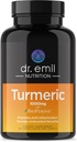 DR. EMIL NUTRITION Κουρκουμίνη κουρκουμίνη με συμπλήρωμα μαύρου πιπεριού - κάψουλες κουρκουμά με BioPerine για εύκολη απορρόφηση - 1000mg συμπλήρωμα κουρκουμά, 60 κάψουλες