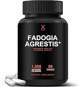 HUMANX Fadogia Agrestis, Tongkat Ali & Beta Ecdysterone 1000 mg - ABD Üçüncü Parti Tamamlandı - Athletic Performance & Muscle Mass'i Desteklemek için Güçlü Taklitler - Veggie Capsules Supplements Supplements