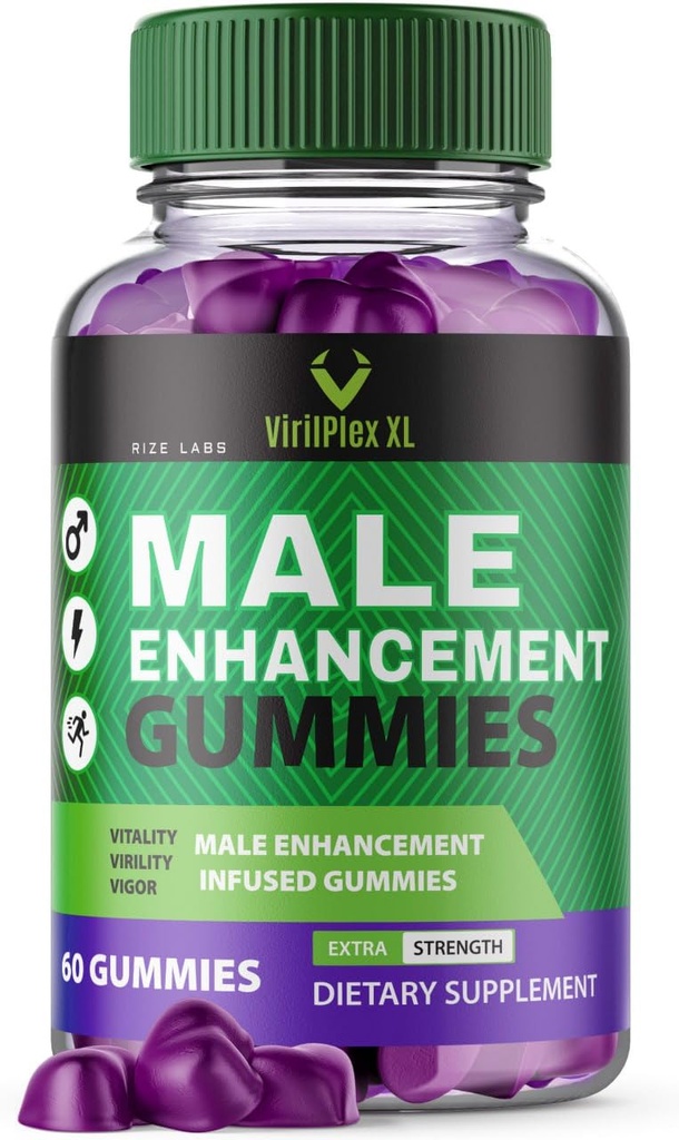 VirilPlex XL Erkek Performansı Gummies, Premium Formula for Health and Wellness, VirilPlex XL for Men Gummys to Deliver Peak Performance Faydaları, VirilPlexXL Gomitas (60 Gummies)
