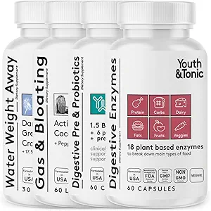 Su Pilleri, Sıvı Aktif Charcoal ve Digestive Enzymes Paket Paket Paket Paket Paketleri Paket