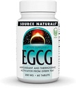 Source Naturals EGCG, Antioxidant and Thermogenic Activator from Green Tea, 350mg - 60 Tablets