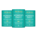 FRISKA Women's Daily Digestive Enzyme ve Probiyotiks Supplement, Advanced Natural Support for Women Digestive Health, Fights Bloating, Eases Digestion, Supports Nutrient Ab component, 90 Capsules