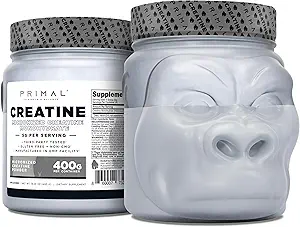 Primal Creatine Monohydrate Powder (400 Grams) 