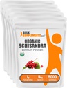BulkSupplements.com Βιολογικό Schisandra Extract Powder - Schisandra Supplement, από το Schisandra Berries - Βότανο συμπλήρωμα, χωρίς γλουτένη - 1000mg ανά Σερβίρισμα, 5kg (11 lbs) (πακέτο των 5)