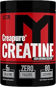 MTS Διατροφή Creapure Creatine σκόνη - μυϊκή ανάπτυξη & το συμπλήρωμα αποκατάστασης - 80 Υπηρεσίες χωρίς άρωμα