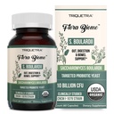 Organik Saccharomyces Boulardii - 10 Milyar CFU - Klinik olarak CNCM I-1079 Probiyotik Strain - Gut, Digestion & Health Bowel Support - First Organic Form of S. Boulardii Probiyotik - 60