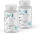 Biosil Collagen ATM Supplement - 60 Liquid Capsules, 2 Paket - Skin, Hair, Nails & Ortaklar için patentli ch-OSA Activator - Destekler Doğal Üretim - 60 Günlük Supply Capsules