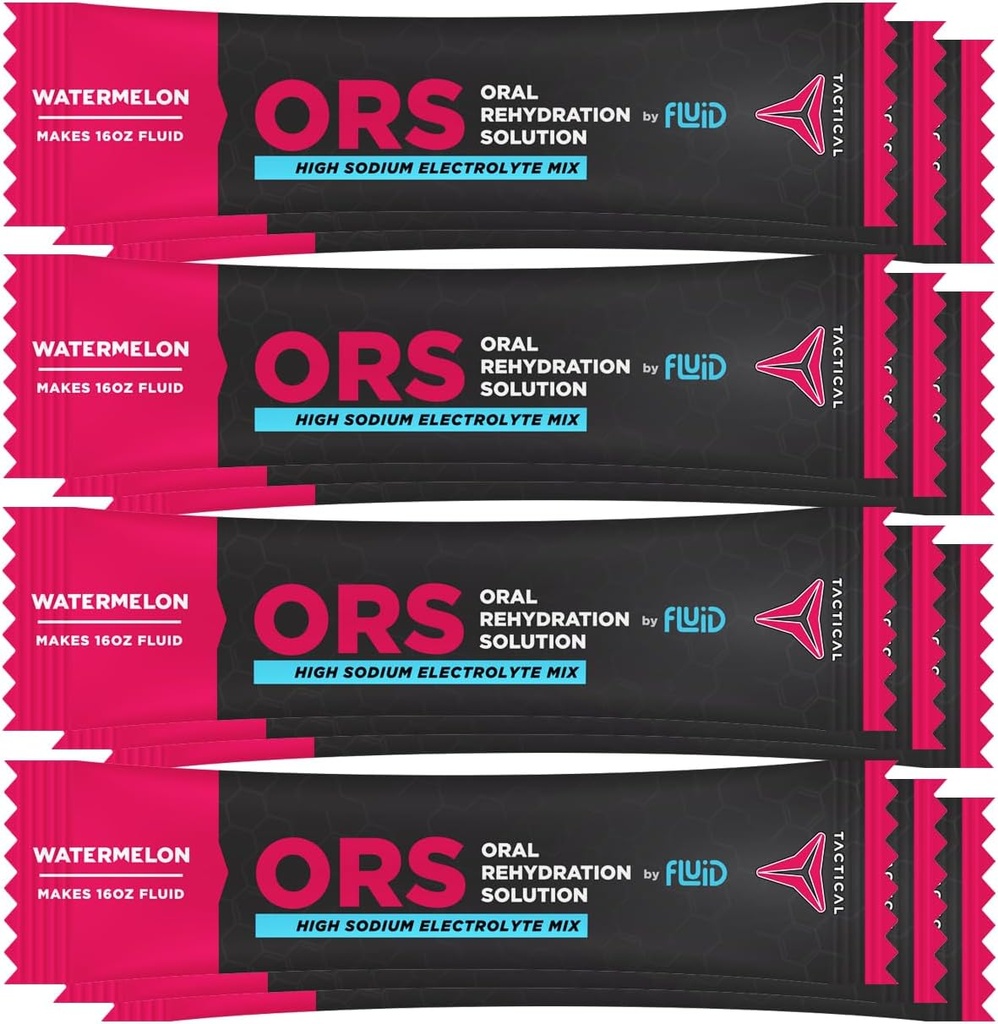 Akış Taktikleri - ERS (Oral Rehidr çözümü), Recover Faster, Extreme Dehidr Electrolytes, 12pack (Watermelon)