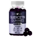 Yaşlı, çinko ve Vitamin C ile Quercetin Gummies – Immune Support Supplement – Antioksi & Mevsim Wellness – Vegan, Non-GMO, Natural Berry Flavor – 60 Gummies