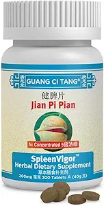Guang Ci Tang - Jian Pi Pian - SpleenVigor - 200 Mg 200 Tablets