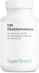 Supersmart - DIM συμπλήρωμα 400mg ανά ημέρα (διινδολυλμεθάνιο) - Φυσική Ισορροπία για άνδρες και γυναίκες 