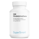 Supersmart - DIM Supplement 400 mg per Day (Diindolylmethane) - Erkekler ve Kadınlar için Doğal Denge | Non-GMO & Gluten Free - 120 Vegetarian Capsules