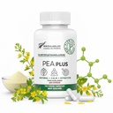 Yeni Zelanda - Palmitoylolamid 600 mg + Luteolin - Micronized Pea Supplements - 120 Vegan Capsules