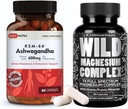 Magnesium Complex (90 caps) & KSM-66 Ashwagandha (60 caps)