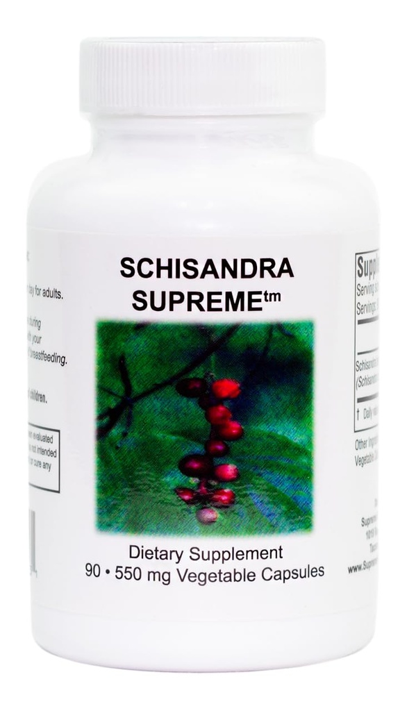 Supreme Nutrition Schisandra Supreme, 90 Pure Schisandra Fruit Vegetarian Κάψουλες