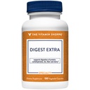 The Vitamin Shoppe Digestive Enzymes- Complete Formula for Fats, Carbohydrates, and Protein Digetion - Aids Gluten and Dairy Breaking and Supports Απορρόφηση θρεπτικών συστατικών (180 κάψουλες λαχανικών)