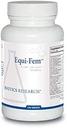 Βιοτική έρευνα Equi Fem Multi-Vitamin Mineral συμπλήρωμα για τις γυναίκες, υψηλή δόση πολλαπλών για την προεμμηνορροϊκό υποστήριξη, ορμονική υποστήριξη, μαύρο Cohosh, Dong Quai, Digestive Enzyme Υποστήριξη 126 δισκία